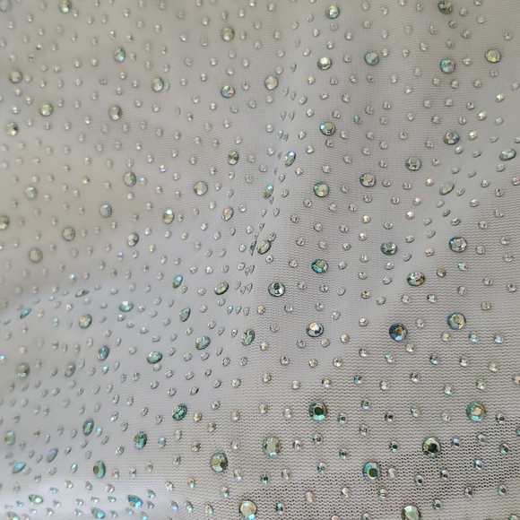 New Rhinestone Halter Dress - Picture 5 of 8